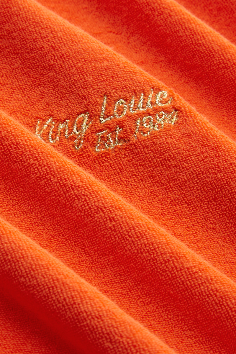 King Louie Frottier-Pullover Valentina Sweater Terry Towel, Farbe: Popsicle Orange King Louie Frottier-Pullover Valentina Sweater Terry Towel, Farbe: Popsicle Orange