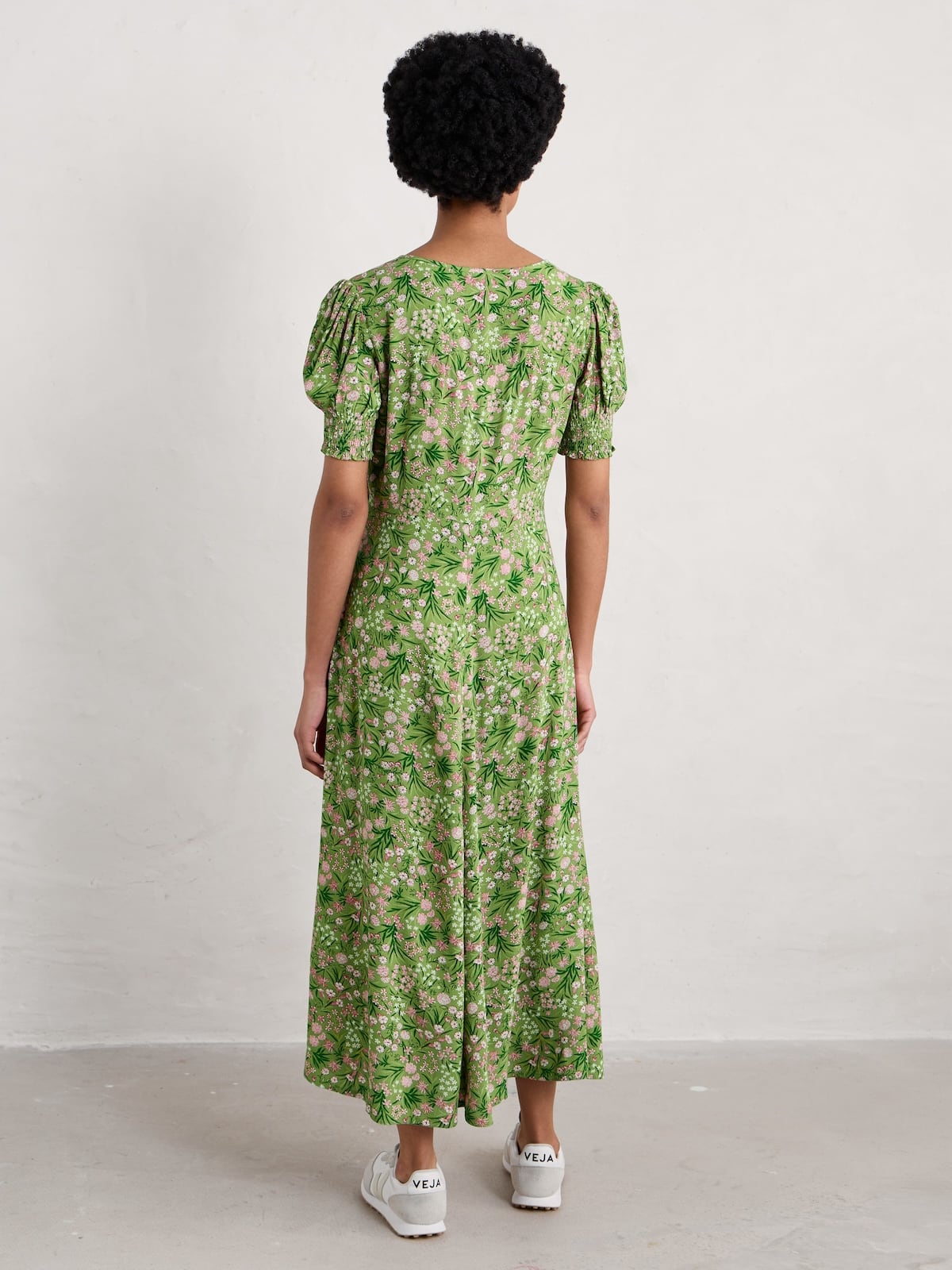 SEASALT Kleid Marsh Violet Dress-Campion Field Dill