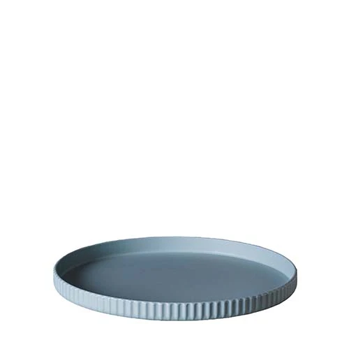 bioloco Nachhaltiger kleiner Teller aus PLA  - 20 x 2 cm - Kleiner Teller deluxe - powder blue