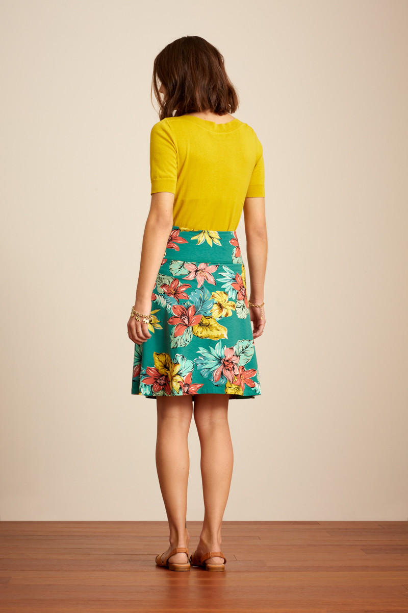 King Louie Border Skirt Paraiso, Farbe: Fir Green King Louie Border Skirt Paraiso, Farbe: Fir Green