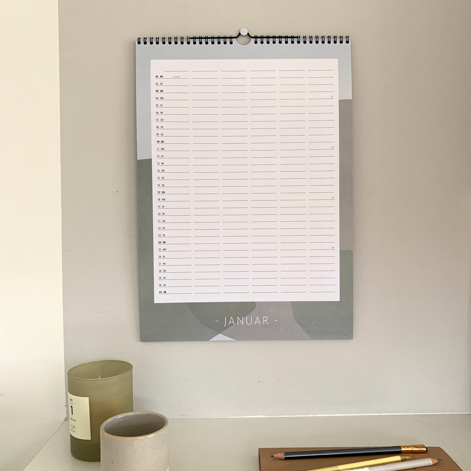 Familienkalender 2021 von Heimwerk ♥, 6 spaltig Familienkalender 2021 von Heimwerk ♥, 6 spaltig