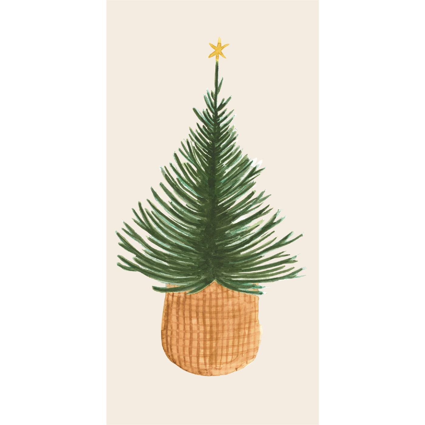 Papierservietten Weihnachtsbaum , 40 x 40 cm, Lunchservietten von IB Laursen 