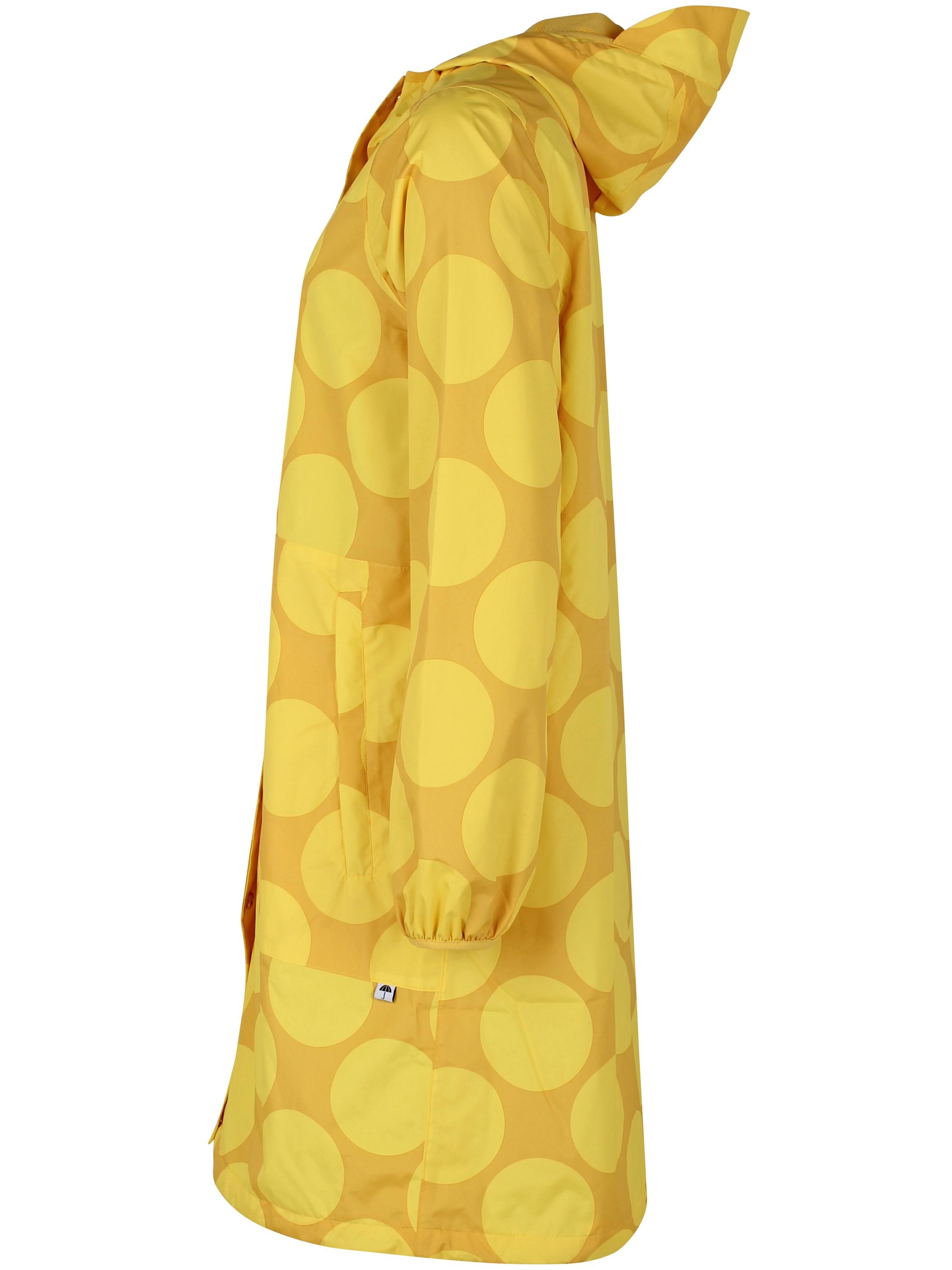 Danefae Edith Rainjacket Mustard/Yellow MEGADOT Danefae Edith Rainjacket Mustard/Yellow MEGADOT