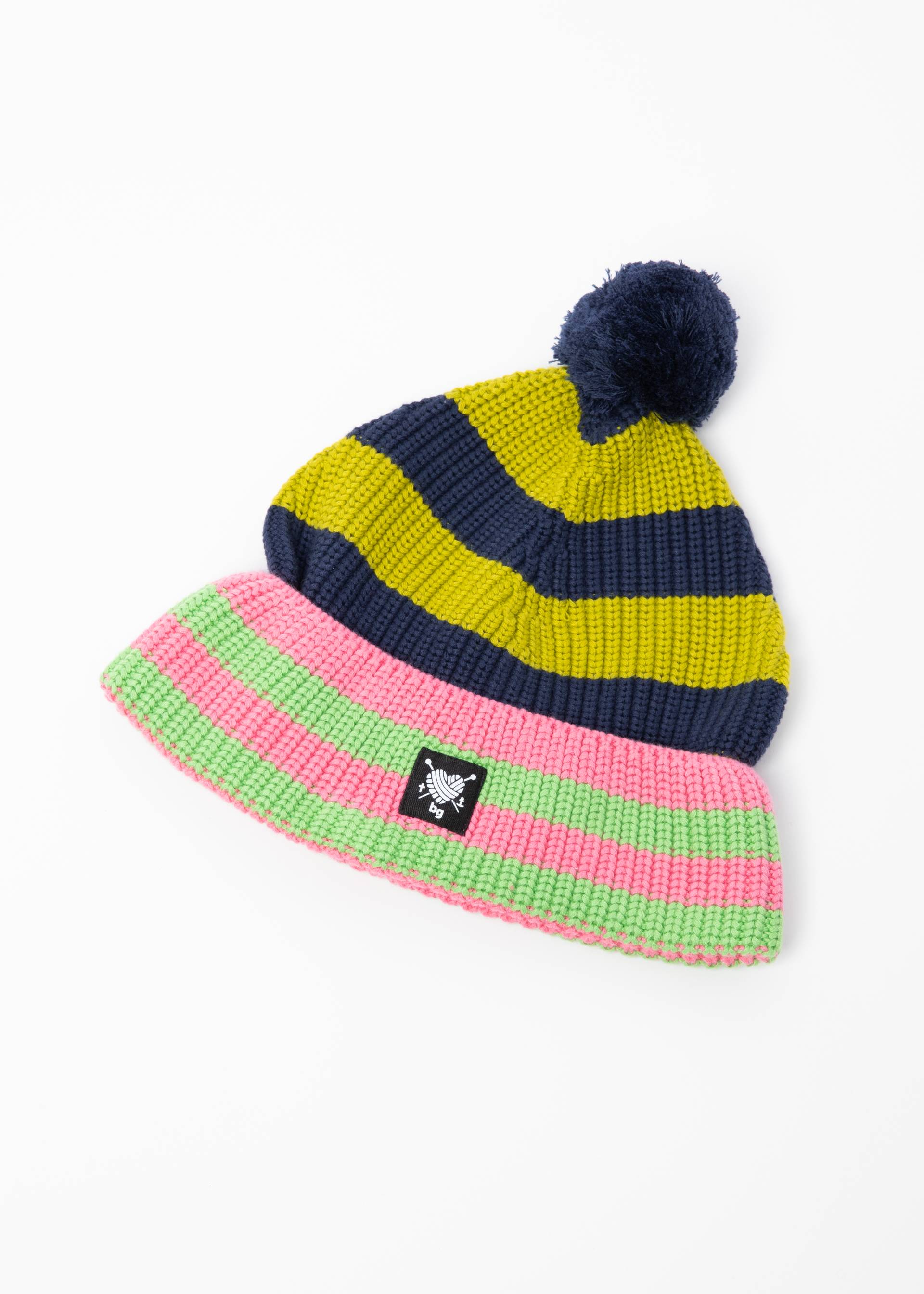 Blutsgeschwister  Strickmütze Bright Side Beanie, colourful joshua stripes hat