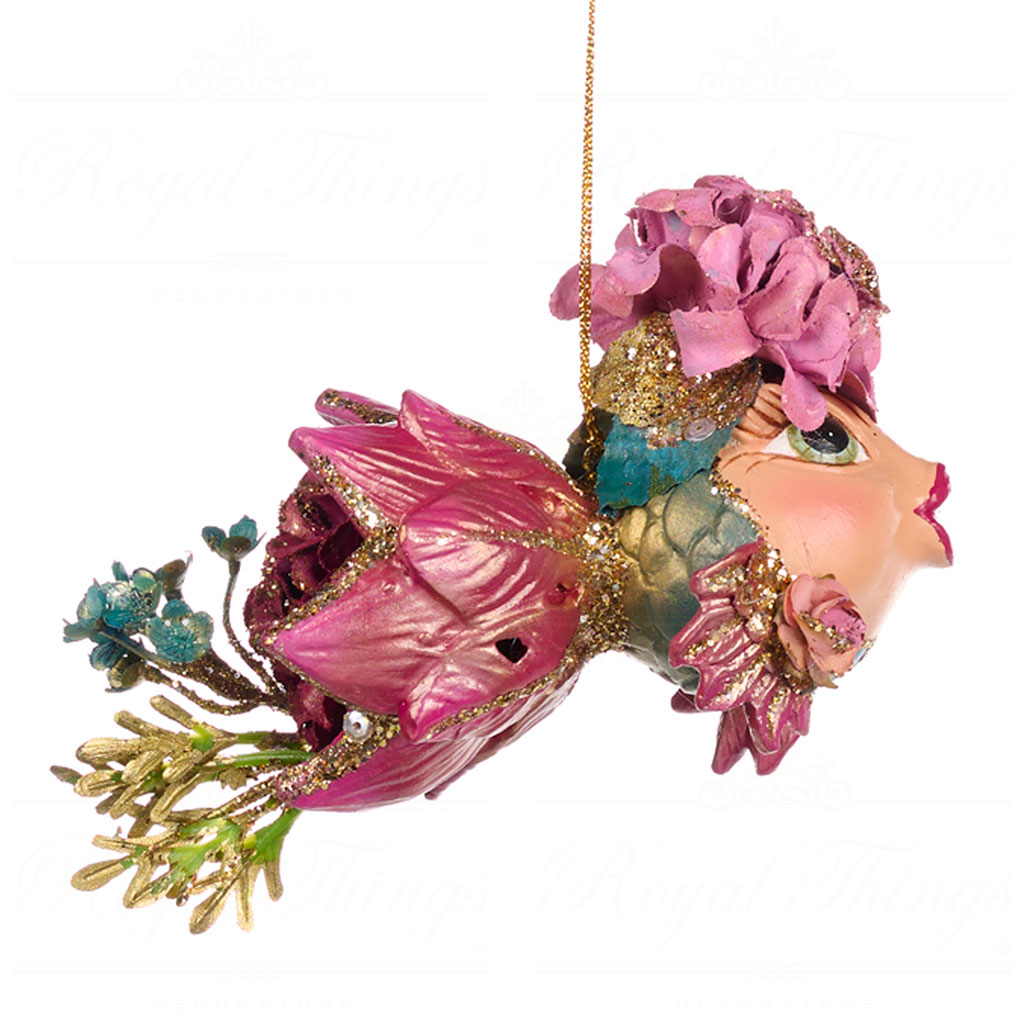 Botanica Flower Fisch, ca.12 cm von  Catherine Collection / Goodwill  mit purpurner Flosse