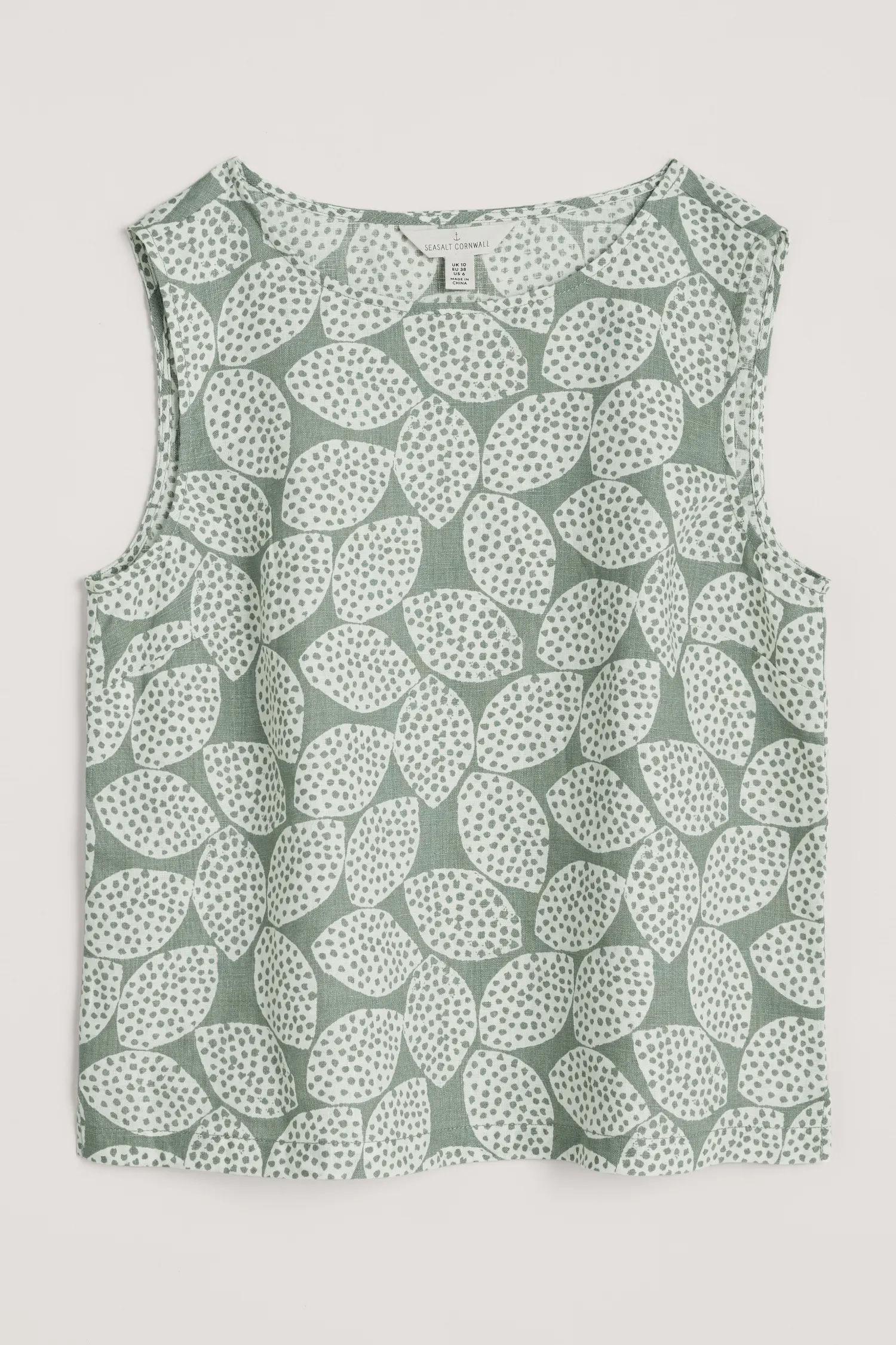 SEASALT Colour Study Top, Muster: Lemon Stamp Greenware, Zitronen SEASALT Colour Study Top, Muster: Lemon Stamp Greenware, Zitronen