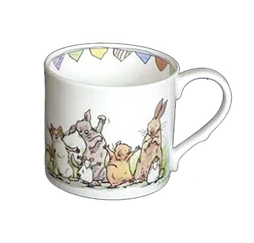 Two Bad Mice Becher med "HURRAY", 300 ml by Anita Jeram 