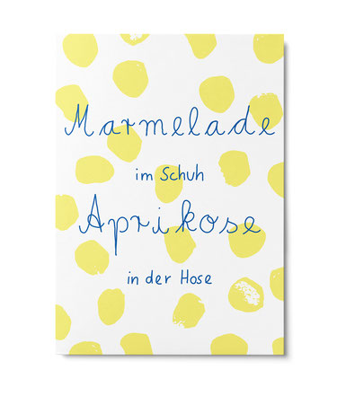 Postkarte "Marmelade" von Annika Kelm, Unter Pinien 