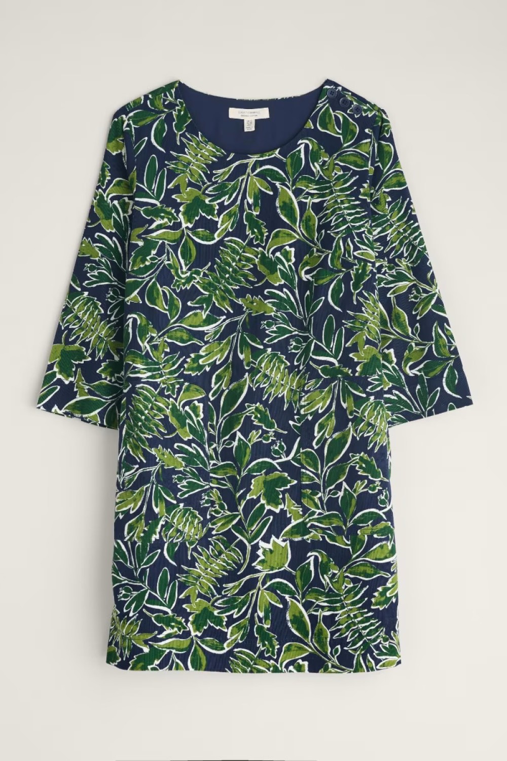 SEASALT CORNWALL Port Gaverne Tunic-Inked Foliage Maritime