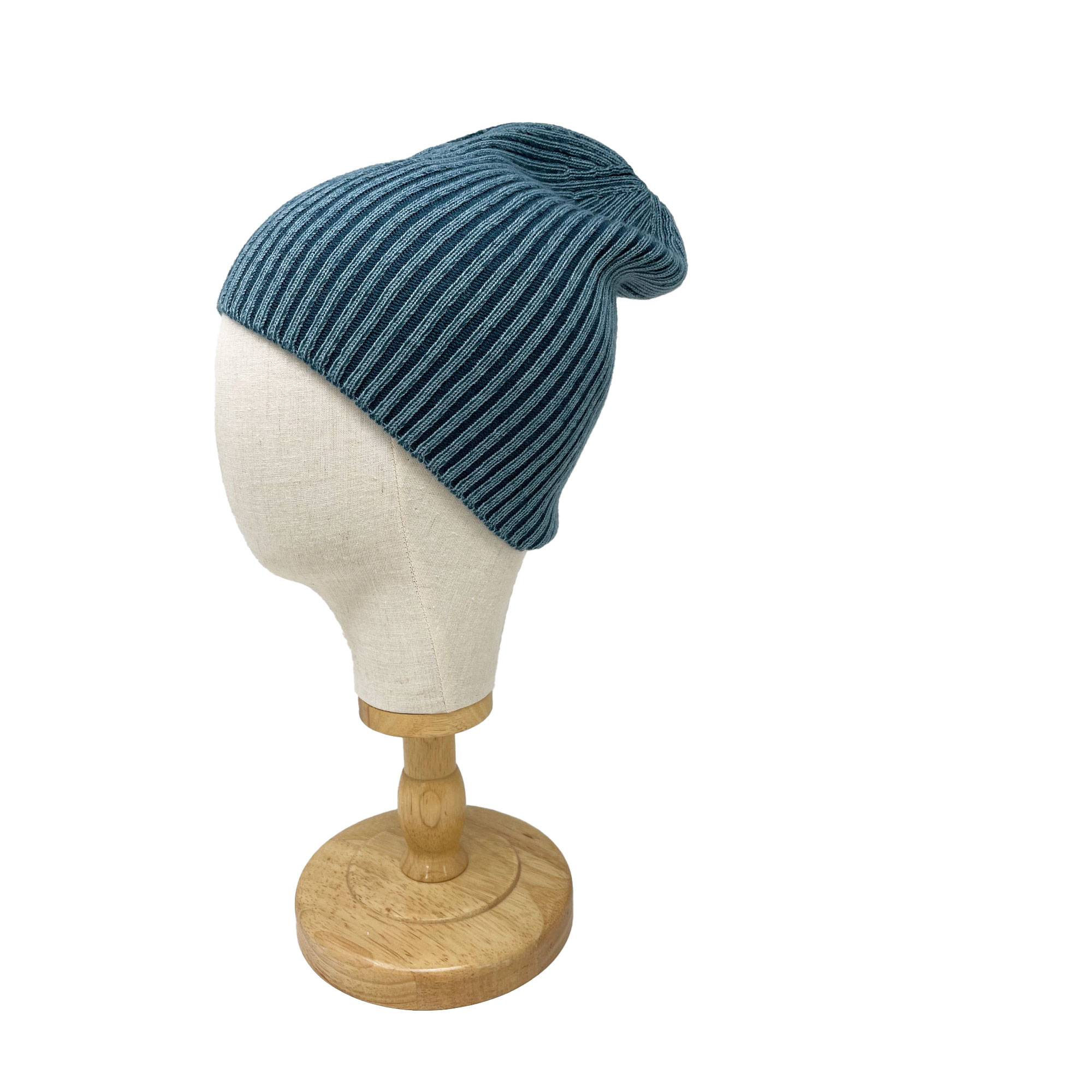 McKernan Mütze "FINE PLAITED HAT" DOLPHIN, Wollmütze, 100% Wolle     