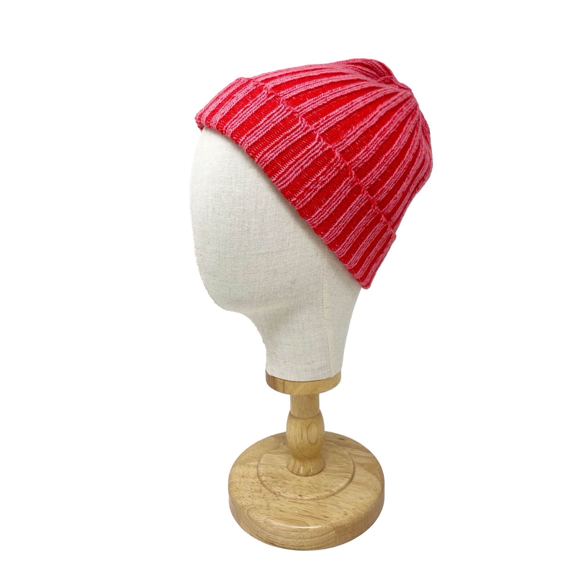 McKernan Mütze "PLAITED RIB HAT" HOT FLUSH, Wollmütze, 100% Wolle    