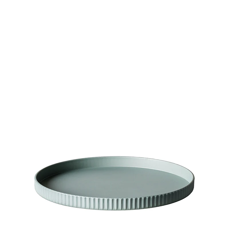 bioloco Nachhaltiger kleiner Teller aus PLA  - 20 x 2 cm - Kleiner Teller deluxe -sage