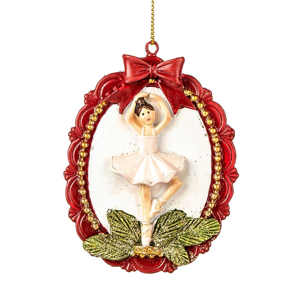 Christbaumanhänger Ballerina, ca. 8 cm von Goodwill/ Cathrines Collection 