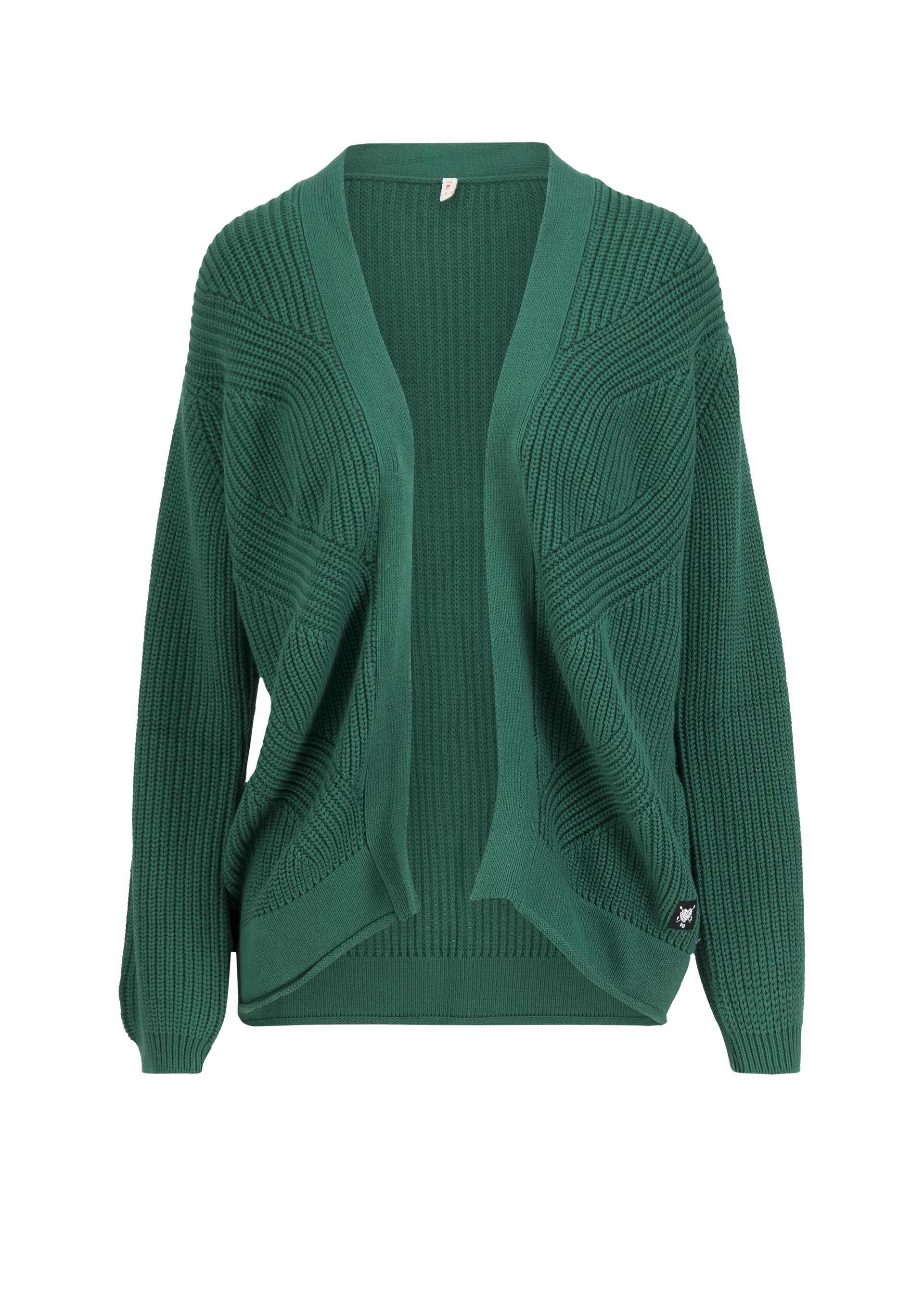 Blutsgeschwister Cardigan Yes, we Cardy, Farbe: hiking green