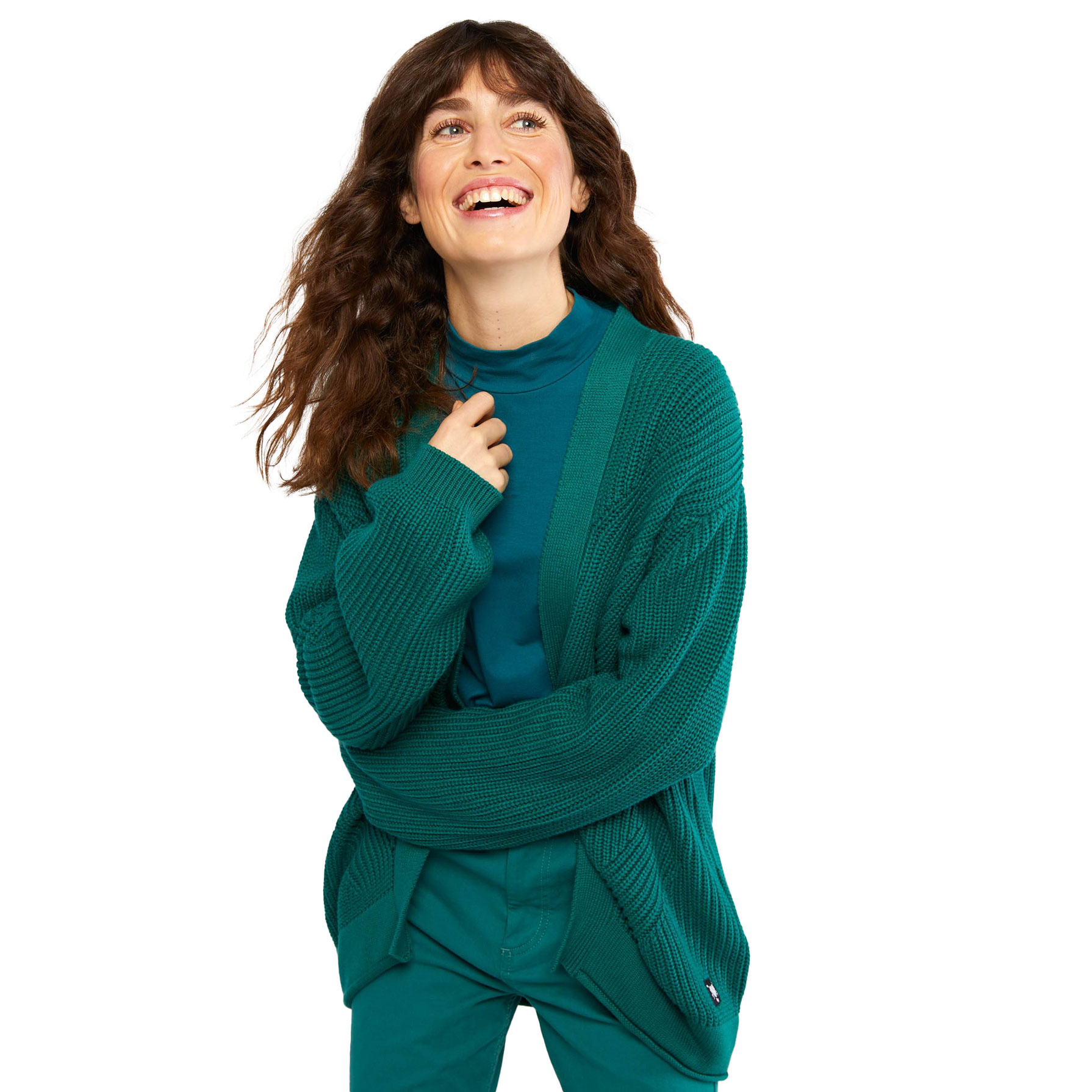 Blutsgeschwister Cardigan Yes, we Cardy, Farbe: hiking green