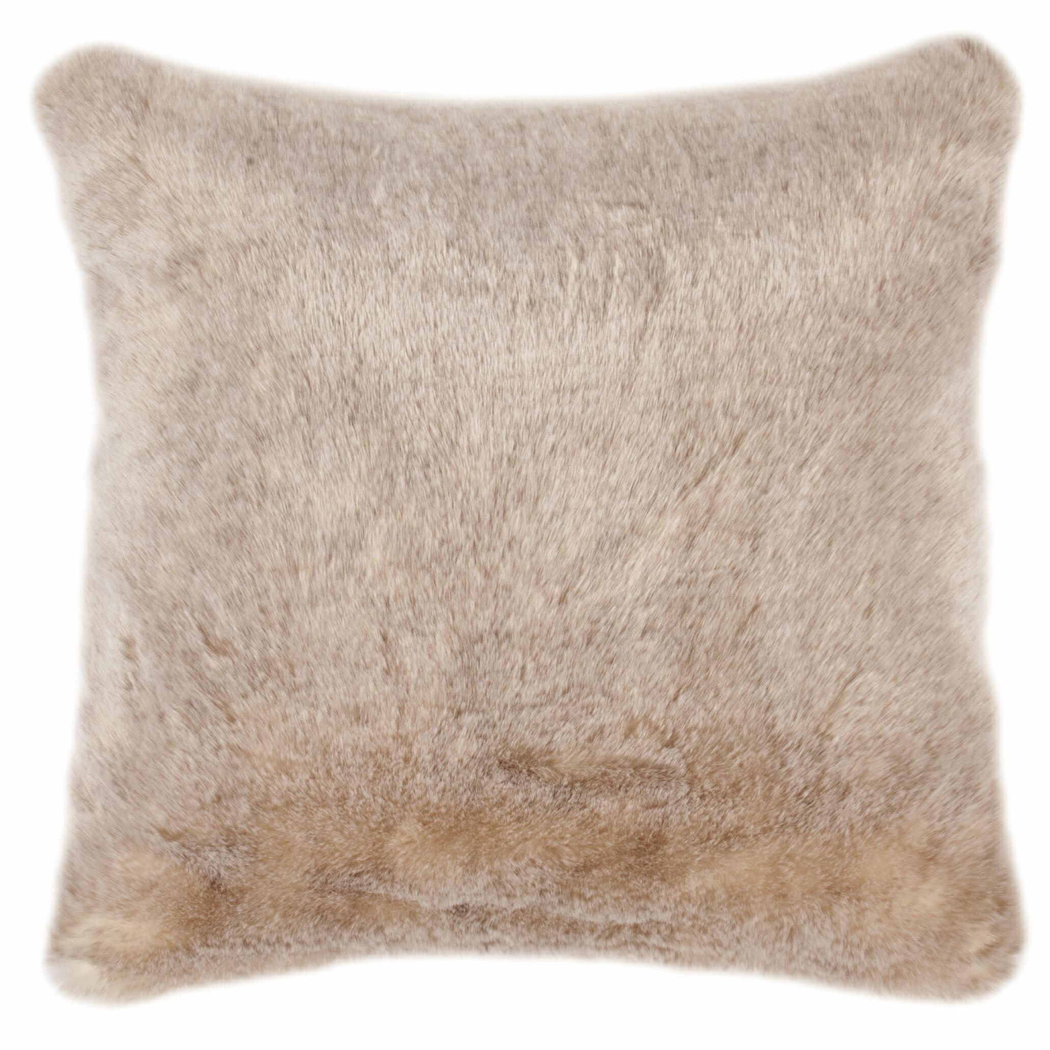 pad Kissenbezug Champagne, Kunstfell 48 x 48 cm, natural pad Kissenbezug Champagne, Kunstfell 48 x 48 cm, natural