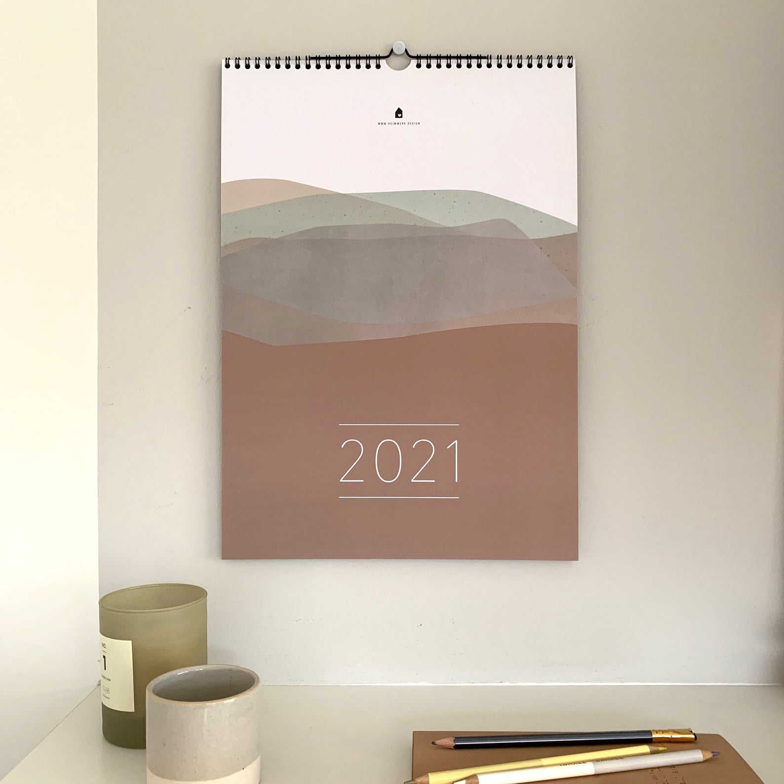 Familienkalender 2021 von Heimwerk ♥, 6 spaltig Familienkalender 2021 von Heimwerk ♥, 6 spaltig