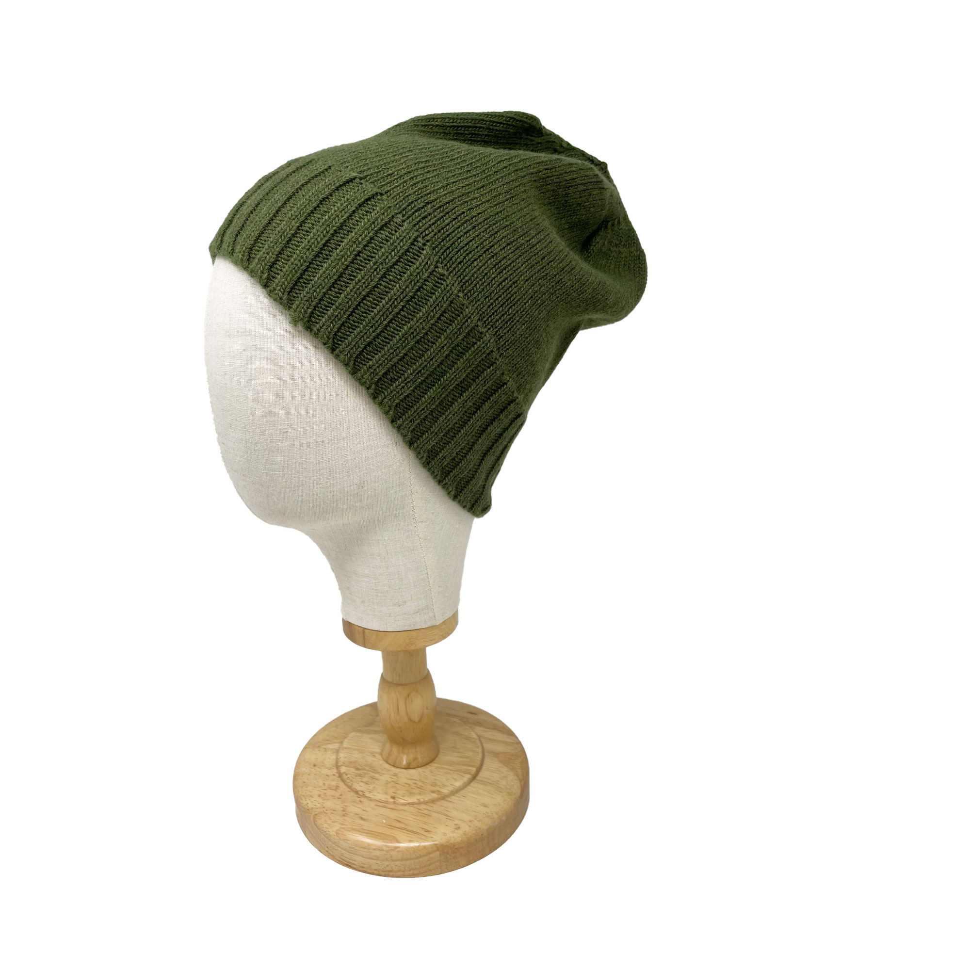 McKernan Mütze "CHUNKY TULIP HAT"OLIVE GROVE, Wollmütze, 100% Wolle  