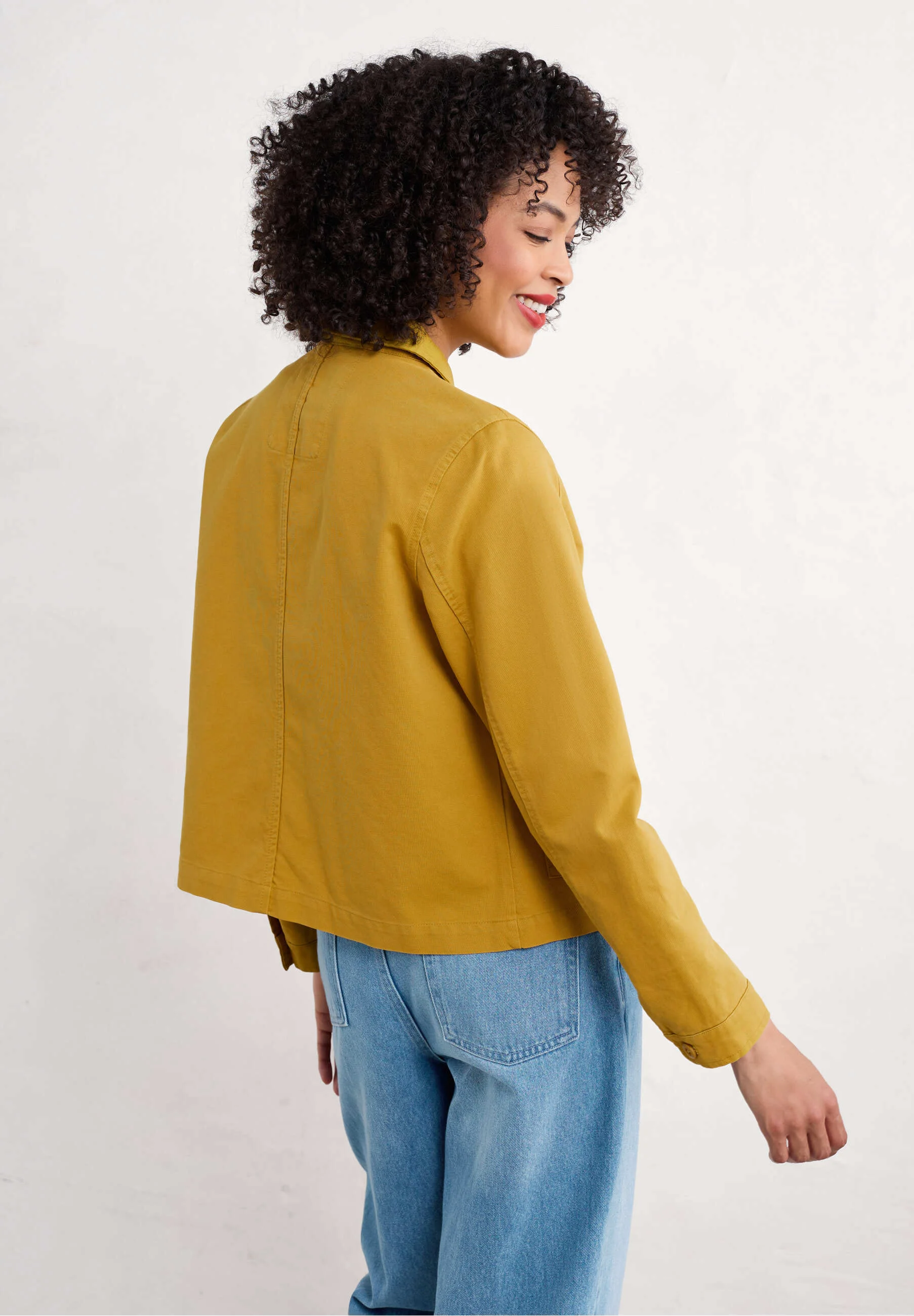 SEASALT CORNWALL Leichte Sommerjacke Coombe Lane Jacket, Farbe: Chamomile