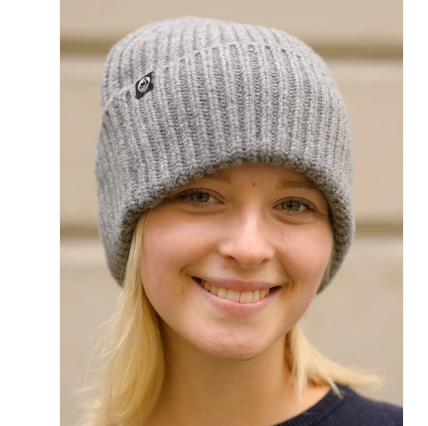 Danefae Mütze Danewarm Thoughts Merino Beanie, Heather Grey, ONESIZE  